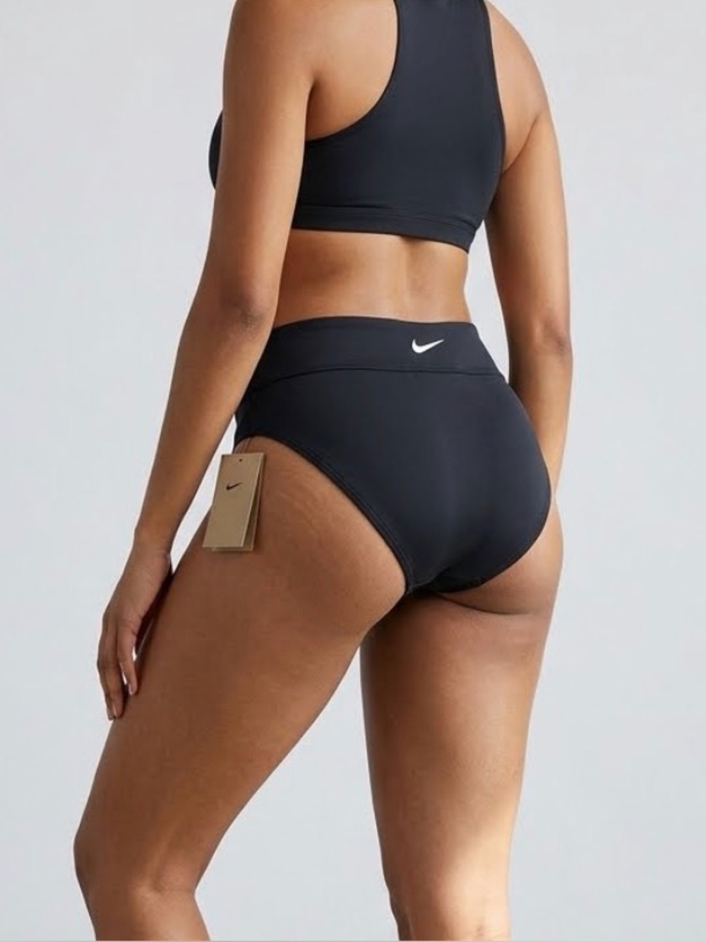 NWT Nike Black Bikini Bottoms Swimsuit